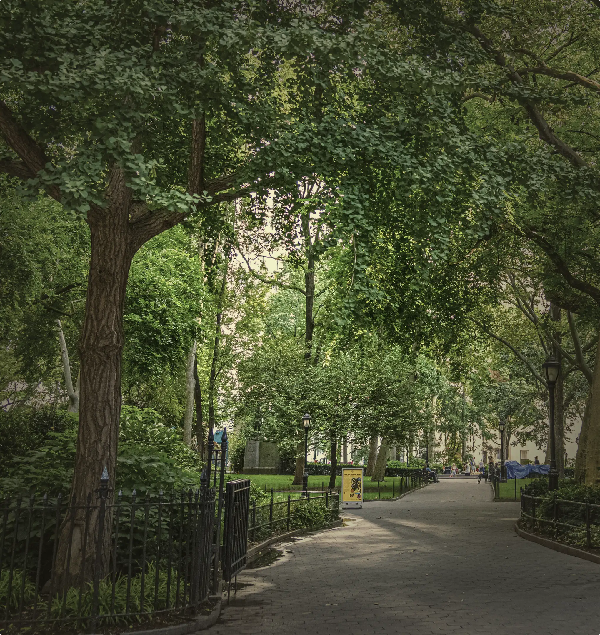 TherapyHive building exterior with trees and greenery.