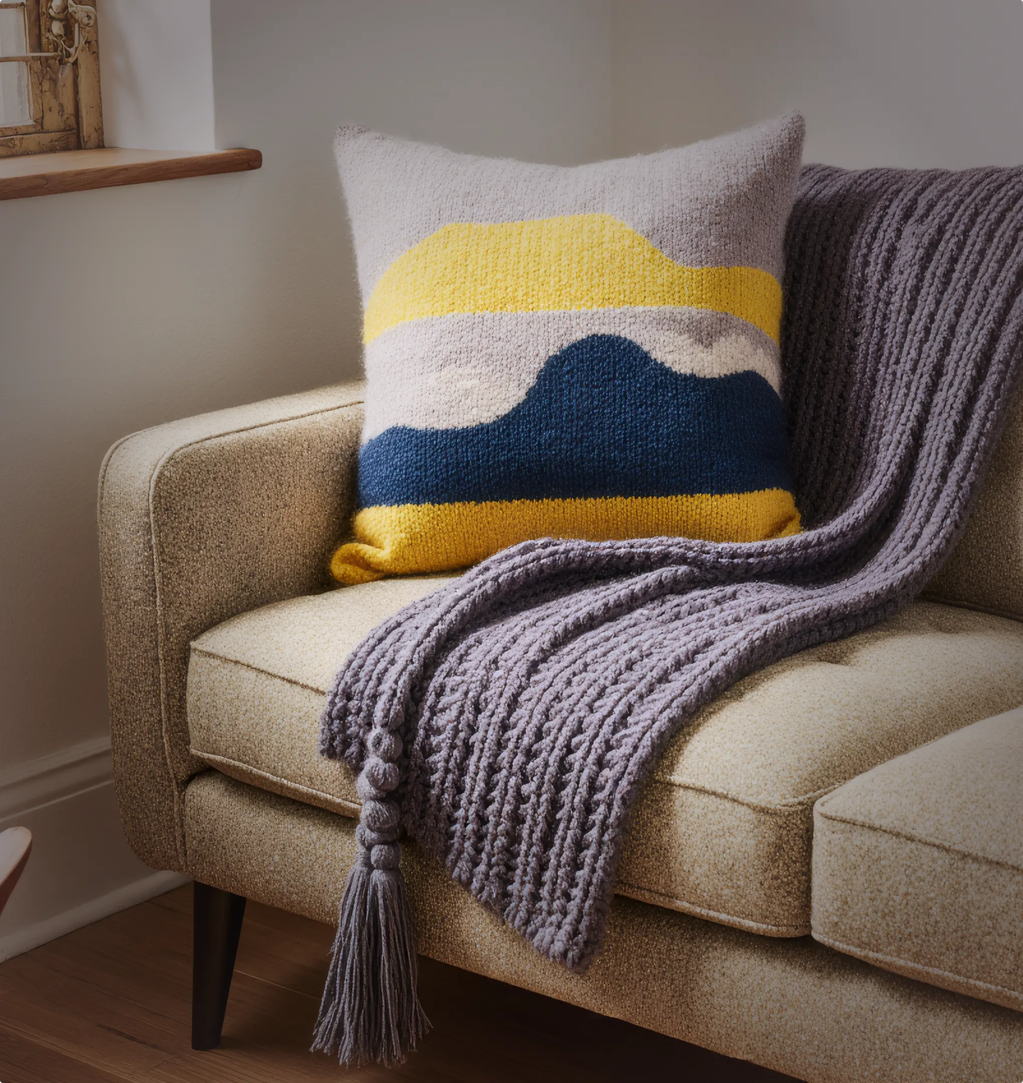 Calm individual resting and relaxing