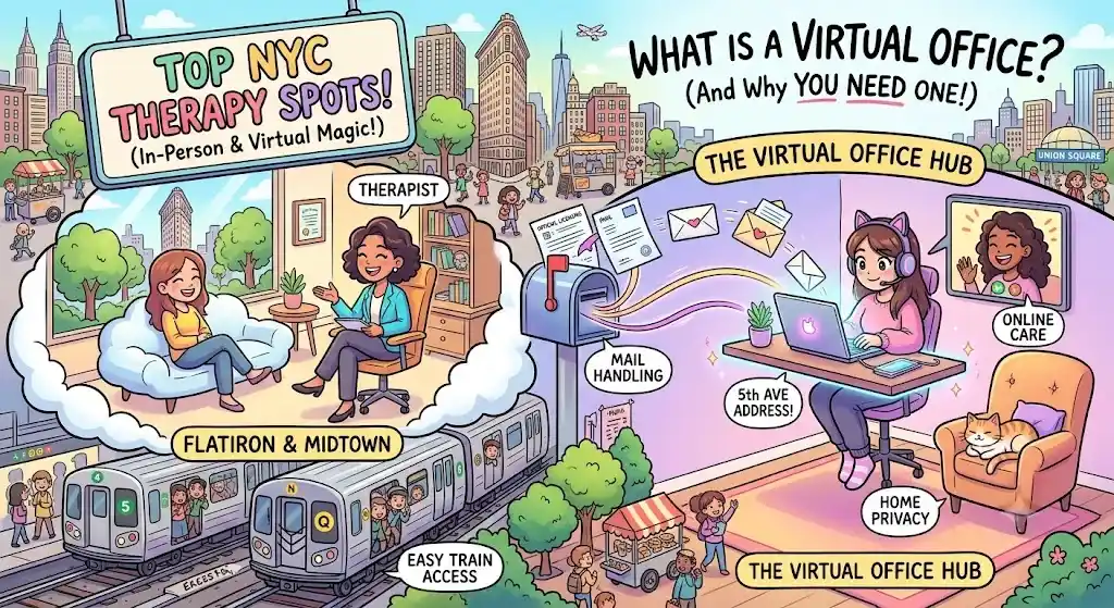 Therapy Office And Virtual Office Options Across NYC